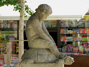 La plaça de la Independència o de Sant Agustí