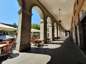 La plaça de la Independència o de Sant Agustí