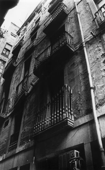 La plaça de les Castanyes. 1985