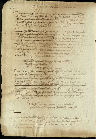 6 de març de 1492. Ordre dels jurats de la ciutat de Girona d'empresonar a na Violant, acusada d'haver provocat diverses baralles i desordres a causa de les seves viltats i deshonestedats. Molt probablement Violant va ser acusada d'haver practicat la prostitució, atès que en època medieval les prostitutes solien ser anomenades dones públiques, vils o deshonestes