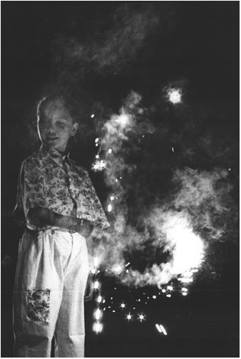 Revetlla de Sant Joan a Girona. 1990