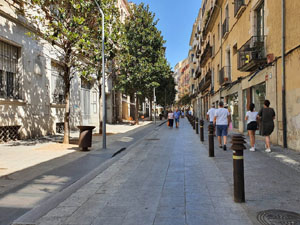El carrer de Santa Clara