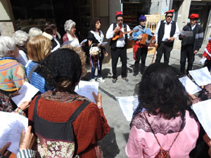 Setmana Santa 2023 a Girona.  Cantada de Caramelles