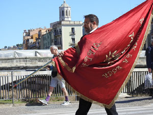 Setmana Santa 2023 a Girona.  Concert per la banda La Lira