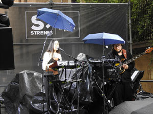 Festival Strenes 2023. Concert de Sara Terraza a la pujada de Sant Domènec