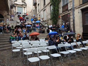 Festival Strenes 2023. Concert de Sara Terraza a la pujada de Sant Domènec