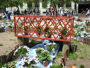 Temps de Flors 2023. Plaça Miquel Santaló