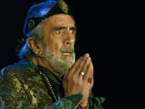 SRepresentaci&oacute; de la Consueta de Sant Jordi cavaller a la nau g&ograve;tica de la Catedral