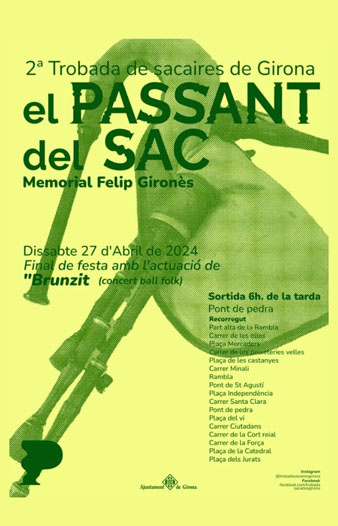 Cartell de la II Trobada de Sacaires