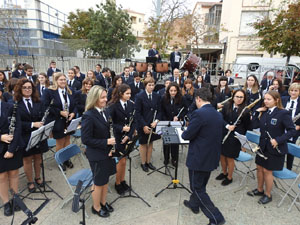 Fires de Sant Narcís 2023. Concert de Girona Banda Band i la mallorquina Filharmònica Porrerenca