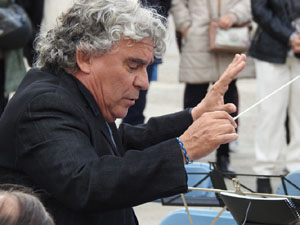 Fires de Sant Narcís 2023. Concert de Girona Banda Band i la mallorquina Filharmònica Porrerenca