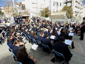 Fires de Sant Narcís 2023. Concert de Girona Banda Band i la mallorquina Filharmònica Porrerenca