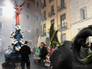 Fires de Sant Narc&iacute;s 2023. Drakofarra amb Fal&middot;lera Gironina