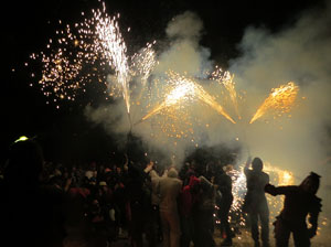 Fires de Sant Narc&iacute;s 2023. Correfoc amb els Diables de l'Onyar