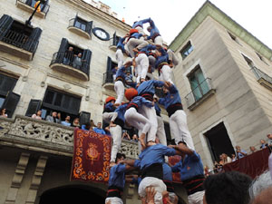 Fires de Sant Narc&iacute;s 2023. Diada castellera amb Marrecs de salt, Minyons de Terrassa i Capgrossos de Matar&oacute;