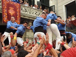 Fires de Sant Narc&iacute;s 2023. Diada castellera amb Marrecs de salt, Minyons de Terrassa i Capgrossos de Matar&oacute;