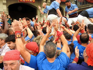 Fires de Sant Narc&iacute;s 2023. Diada castellera amb Marrecs de salt, Minyons de Terrassa i Capgrossos de Matar&oacute;