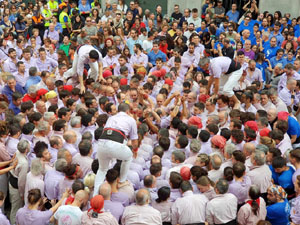 Fires de Sant Narc&iacute;s 2023. Diada castellera amb Marrecs de salt, Minyons de Terrassa i Capgrossos de Matar&oacute;