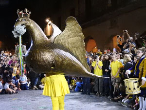 Ball de l'àliga, capgrossos i gegants