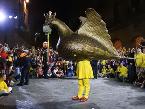 Ball de l'àliga, capgrossos i gegants