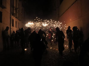 Fires de Sant Narcís 2023. Correfoc amb els Trons de l'Onyar