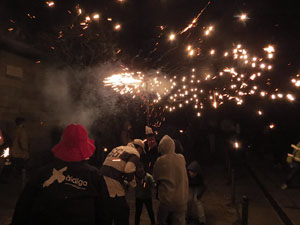 Fires de Sant Narcís 2023. Correfoc amb els Trons de l'Onyar