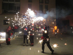 Fires de Sant Narcís 2023. Correfoc amb els Trons de l'Onyar