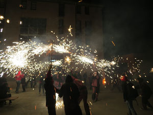 Fires de Sant Narcís 2023. Correfoc amb els Trons de l'Onyar