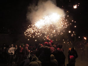 Fires de Sant Narc&iacute;s 2023. Correfoc amb els Trons de l'Onyar
