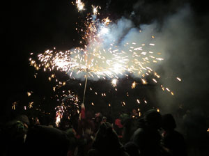 Fires de Sant Narc&iacute;s 2023. Correfoc amb els Trons de l'Onyar