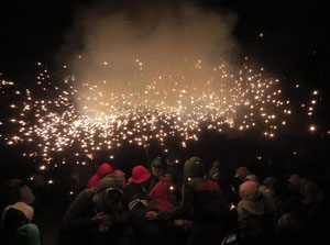 Fires de Sant Narc&iacute;s 2023. Correfoc amb els Trons de l'Onyar