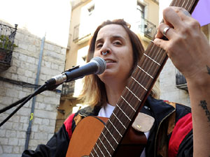 Toc de Rams. Cerimònia del canvi de rams de les gegantes