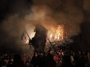 Fires de Sant Narc&iacute;s 2024. Correfoc amb els Diables de l'Onyar
