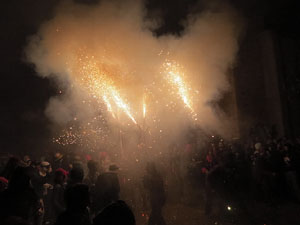 Fires de Sant Narc&iacute;s 2024. Correfoc amb els Diables de l'Onyar