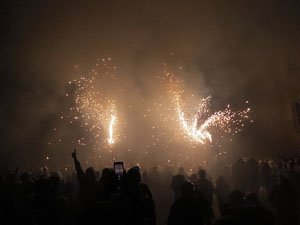 Fires de Sant Narc&iacute;s 2024. Correfoc amb els Diables de l'Onyar