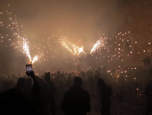 Fires de Sant Narc&iacute;s 2024. Correfoc amb els Diables de l'Onyar