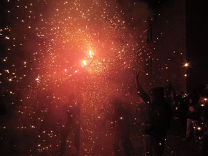 Fires de Sant Narc&iacute;s 2024. Correfoc amb els Diables de l'Onyar