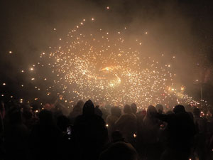 Fires de Sant Narc&iacute;s 2024. Correfoc amb els Diables de l'Onyar