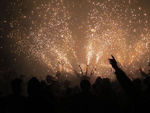 Fires de Sant Narc&iacute;s 2024. Correfoc amb els Diables de l'Onyar