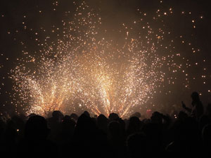 Fires de Sant Narc&iacute;s 2024. Correfoc amb els Diables de l'Onyar