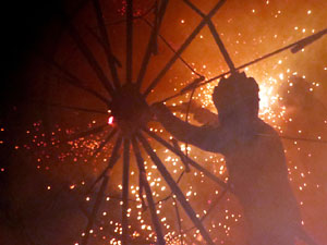 Fires de Sant Narc&iacute;s 2024. Correfoc amb els Diables de l'Onyar