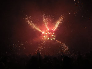 Fires de Sant Narc&iacute;s 2024. Correfoc amb els Diables de l'Onyar