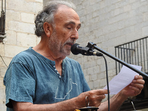 Lectura del Manifest a la pla&ccedil;a del Vi