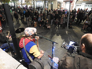 Nadal 2023. Girona Christmas Swing. Actuaci&oacute; de Pau Morales