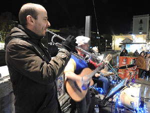 Nadal 2023. Girona Christmas Swing. Actuaci&oacute; de Pau Morales