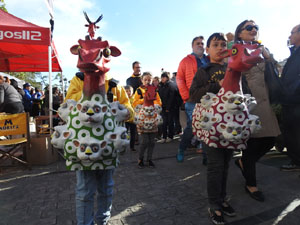 Sant Jordi 2024. Cercavila amb el Beatusaure