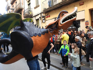 Sant Jordi 2024. Cercavila amb el Beatusaure