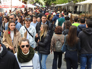 Diada de Sant Jordi a Girona