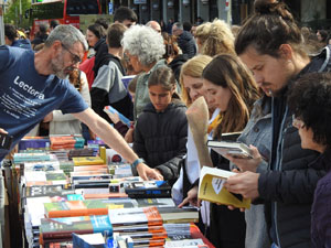 Diada de Sant Jordi a Girona
