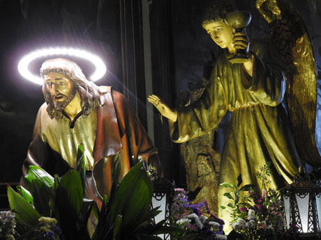 Exposanta a l'església dels Dolors